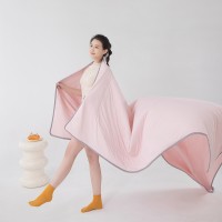 新款5色针织棉夏被