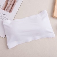 两件装冰丝一字围防走光裹胸内衣女抹胸背心式美背性感无肩带文胸